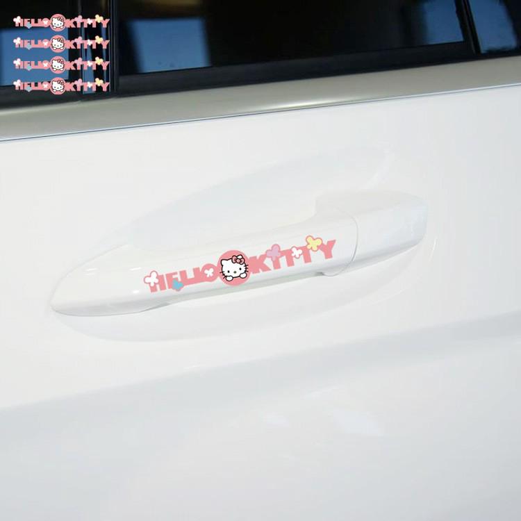 Sticker Hello Kitty Dán Trang Trí Xe Hơi