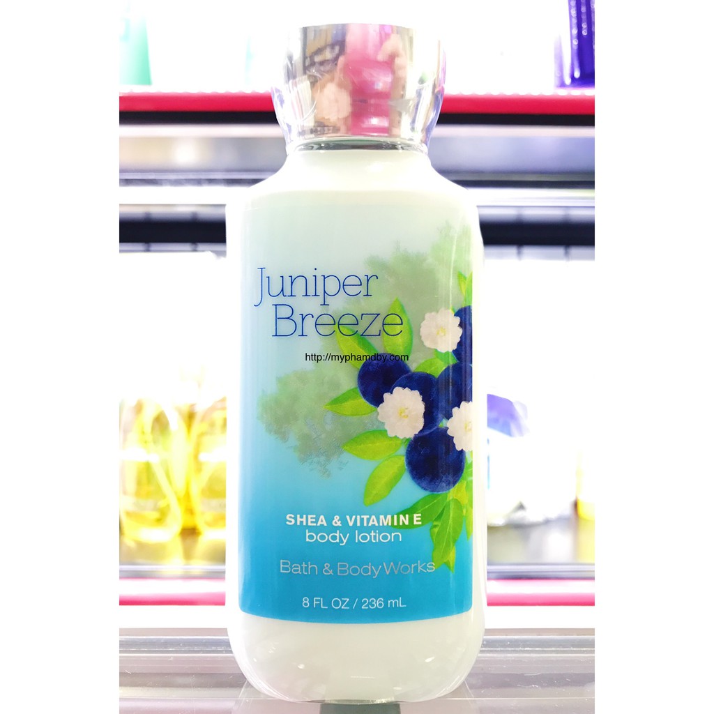 Sữa dưỡng thể Bath & Body Works Juniper Breeze Body Lotion 236 ml - 8 fl oz