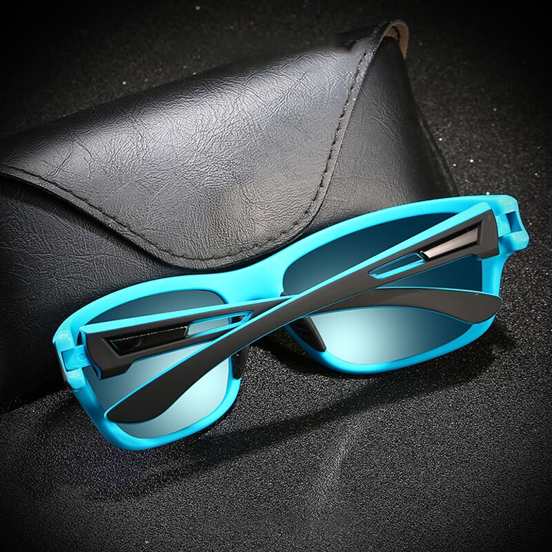Kính Chống Nắng Phân Cực Mặt Nhám Phân Cực Chống Tia UV Phong Cách Thể Thao Cho Nam