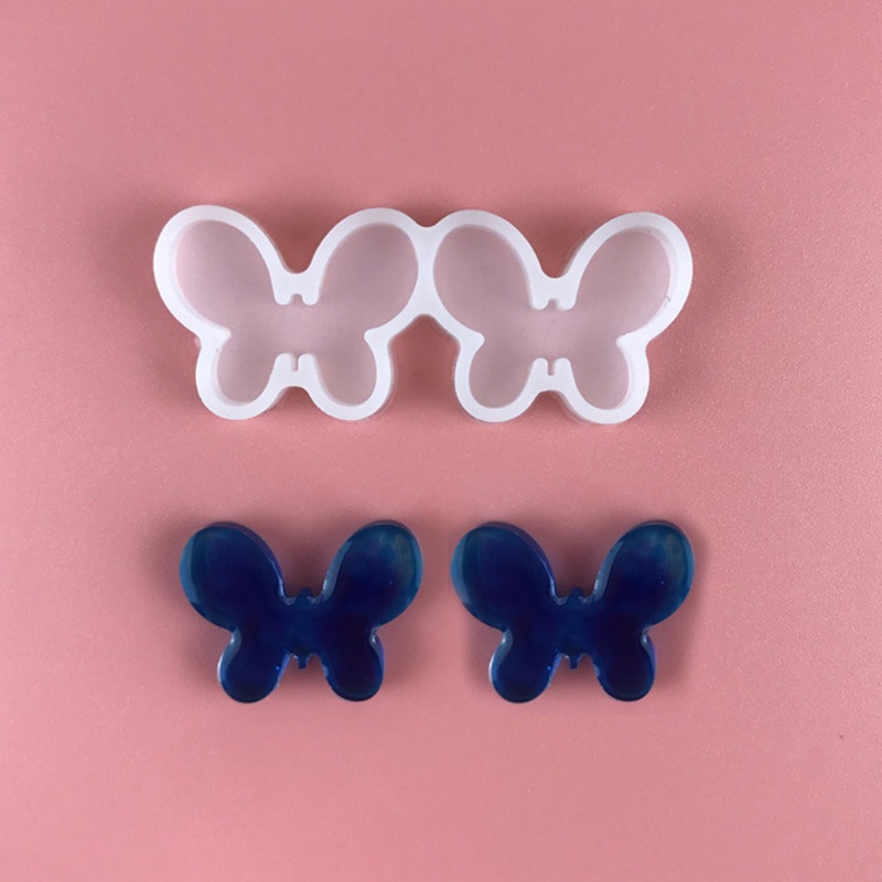 Khuôn Silicone Làm Bông Tai Nhựa Epoxy DIY