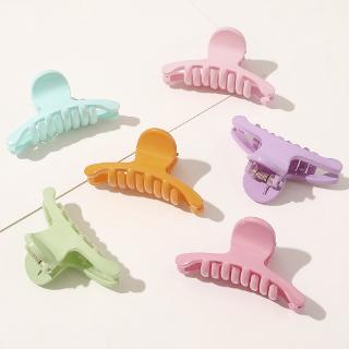 Kẹp tóc càng cua màu thạch cho nữ