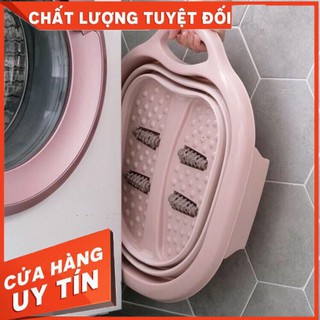 Chậu Ngâm Chân Massage Gấp Gọn
