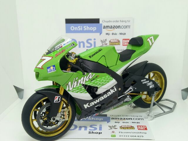 KAWASAKI NINJA ZX RR 1/12 TAMIYA MÔ HÌNH XE MOTO ĐỘ