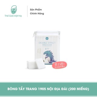 Bông tẩy trang 200 miếng nội địa Đài 1905