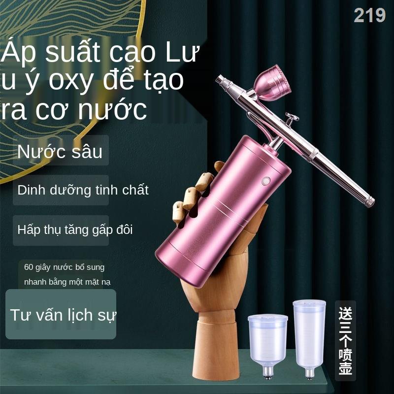 Máy phun oxy Little Fairy cầm tay Hộ gia đình Di động Nước cao áp Nano Xịt dưỡng ẩm cho mặt Thiết bị làm đẹp