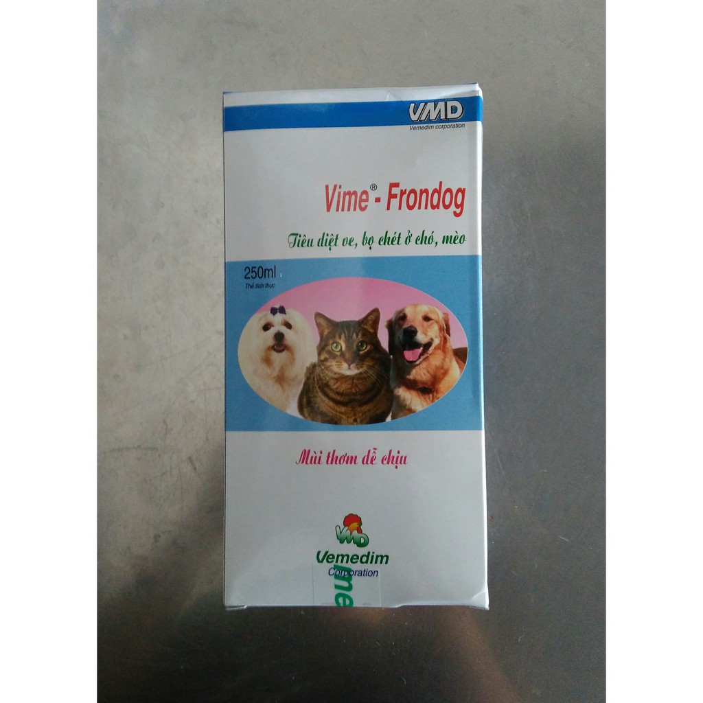 Xịt ve Frondog 250ml