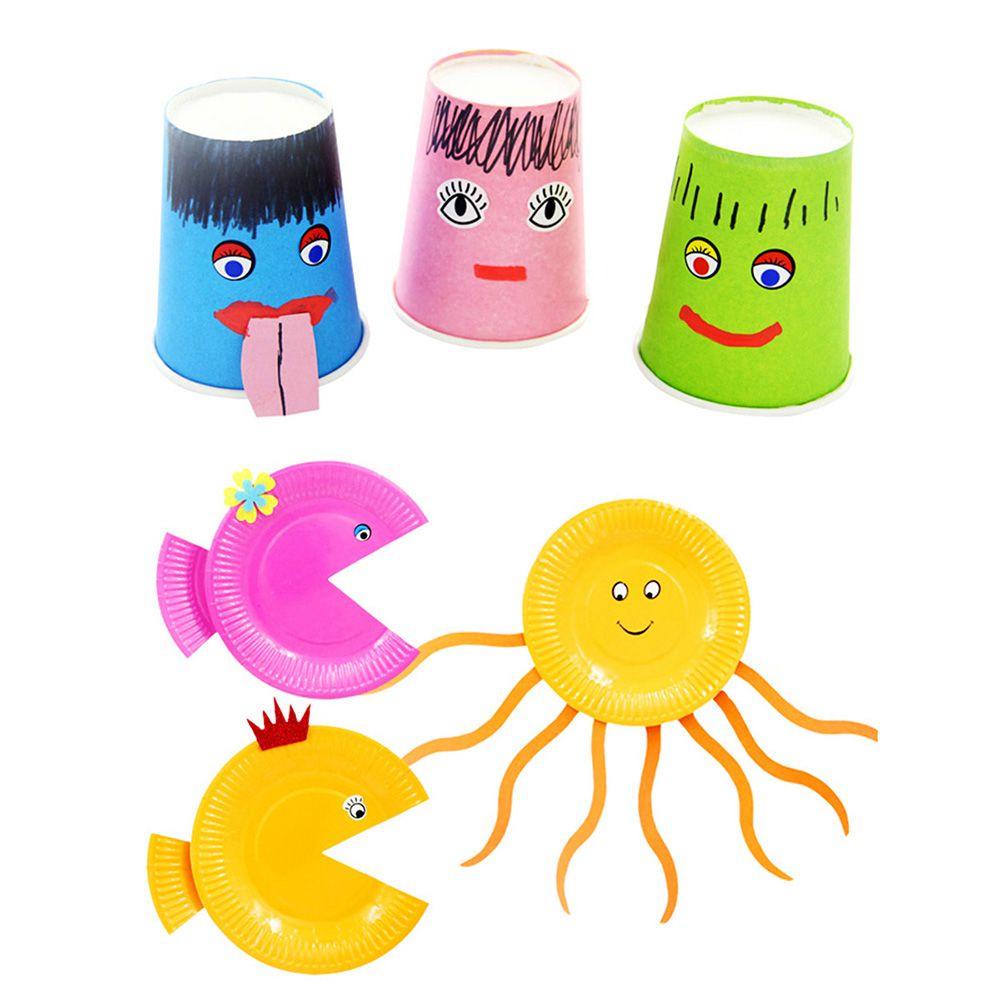 Miếng Dán Hoạt Hình Mắt / Mũi / Miệng Làm Đồ Thủ Công DIY