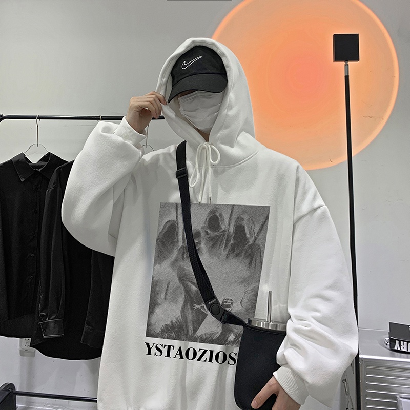 Áo hoodie phong cách hiphop cá tính cho nam