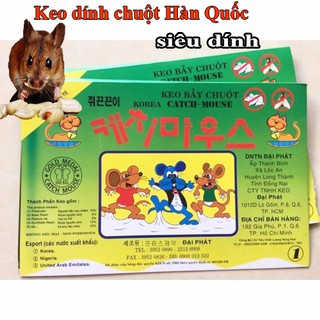 Keo bẫy chuột Hàn Quốc