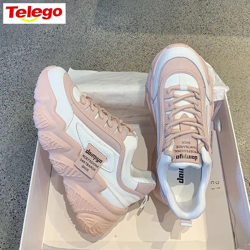 Giày Sneaker Đế Dày Thiết Kế Mới Thời Trang Mùa Xuân Dành Cho Nữ