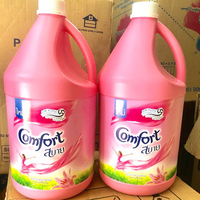 Nước xả Comfort 3.6L Thái Lan màu hồng