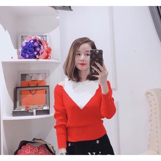 [FREESHIP HN,HCM] Áo Len Trễ Vai Siêu Hot, Siêu đẹp (full màu)