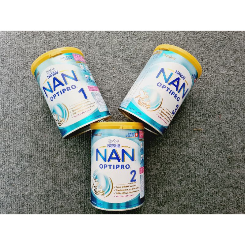 Sữa bột Nan Úc 800gr đủ số 1,2,3