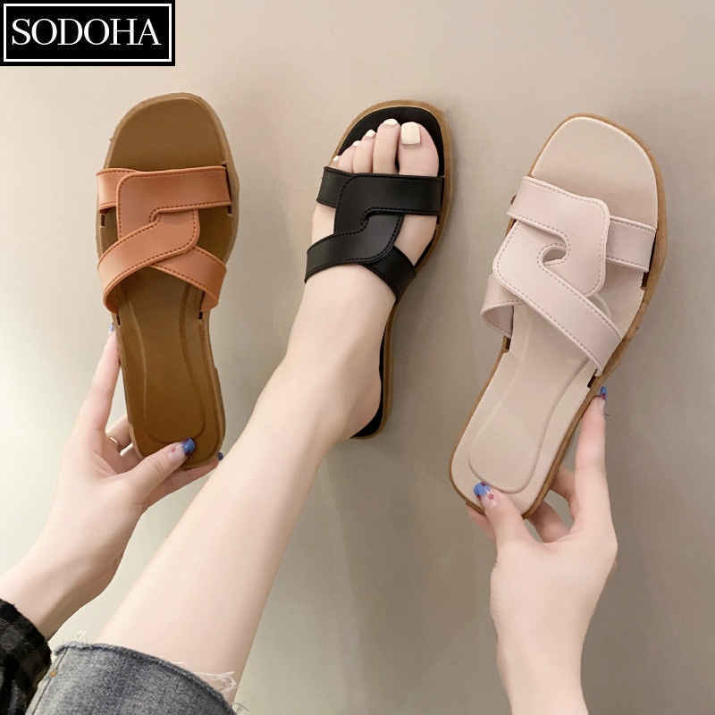 Dép Nữ Thời Trang SODOHA SDH5969 Mềm Êm Siêu Thoáng Mát
