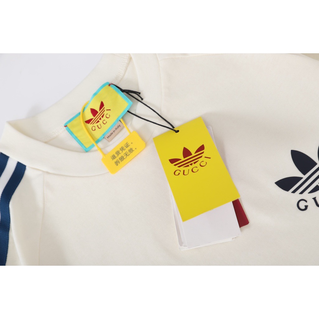 Áo Thun Sweater Gucci X Adidas 22ss Thiết Kế Sang Trọng Thời Trang Đường Phố Cho Nam Và Nữ