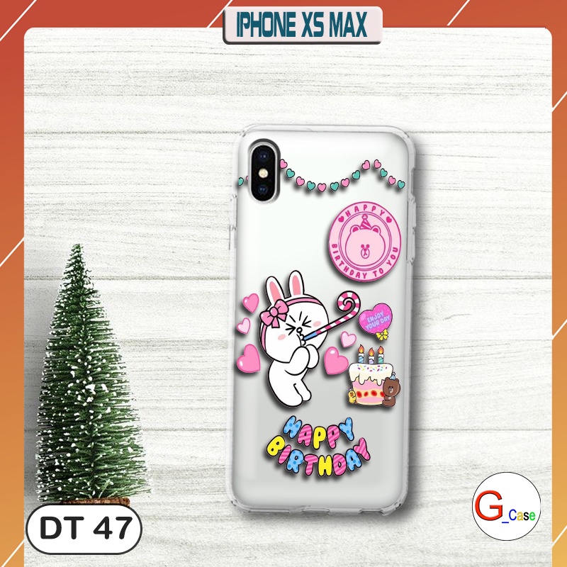Ốp lưng dẻo IPHONE XS MAX - in hình