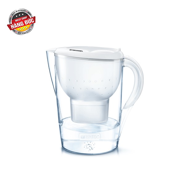 [HÀNG ĐỨC] Bình lọc nước BRITA MARELLA XL BLUE MAXTRA + 3,5L + Tặng kèm 1 cục lọc