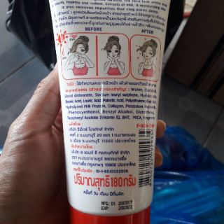 Sữa rửa mặt bò đỏ Thái Lan