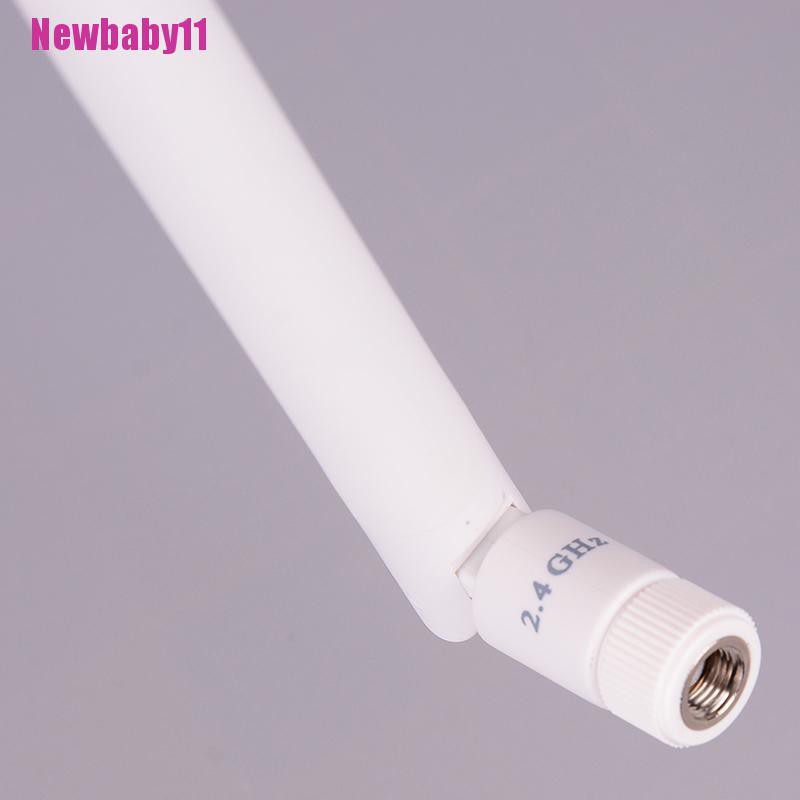 1 Ăng Ten WiFi 2.4GHz Màu Trắng 5dBi RP SMA 2.4g