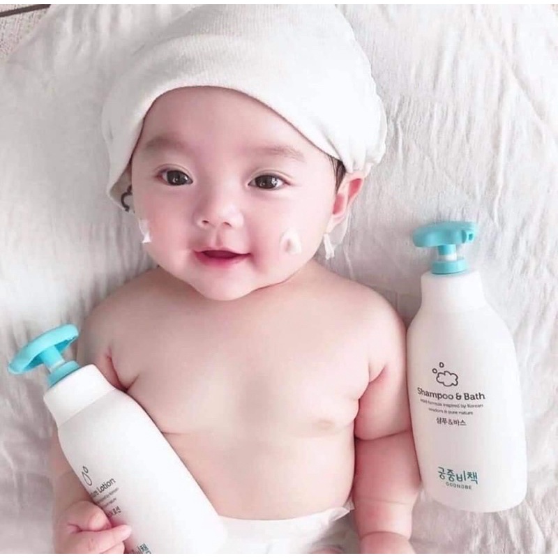 Sữa tắm 2in1 Goongbe Hàn Quốc chính hãng