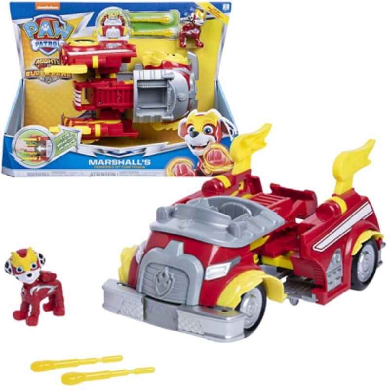 Xe Marshall cứu hộ quyền năng Paw patrol power up cruiser