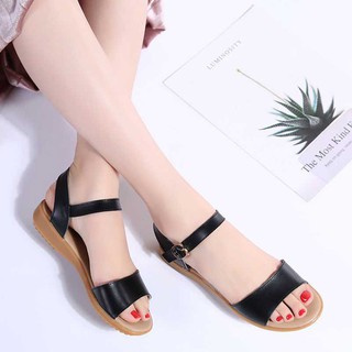 (FREESHIP)Dép sandal nữ đế thấp quai ngang đế xuồng giá rẻ hot trend 2021 đẹp- ML30