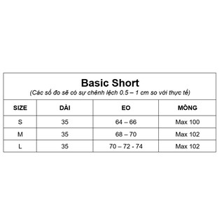 [Hình Thật] Quần Short Ngắn 2 Nút - Màu Đen 🎀 Basic Short 🎀 - bynhien.boutique