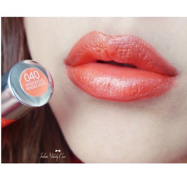 Son sáp bút chì Revlon ColorBurst Balm Stain 040. Màu cam