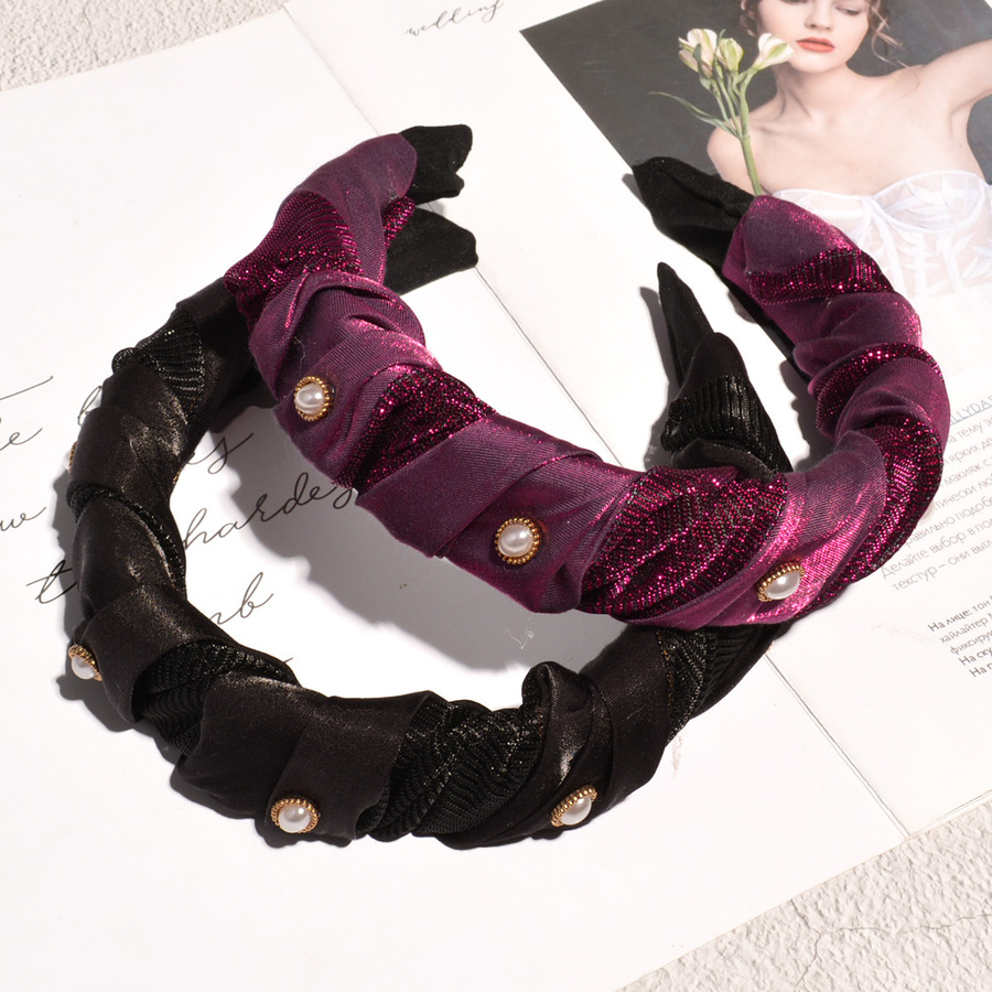 Băng Đô Đính Ngọc Trai Phong Cách Hàn Quốc Dành Cho Nữ