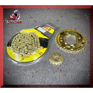Nhông sên đĩa DID vàng  future 125 MS492