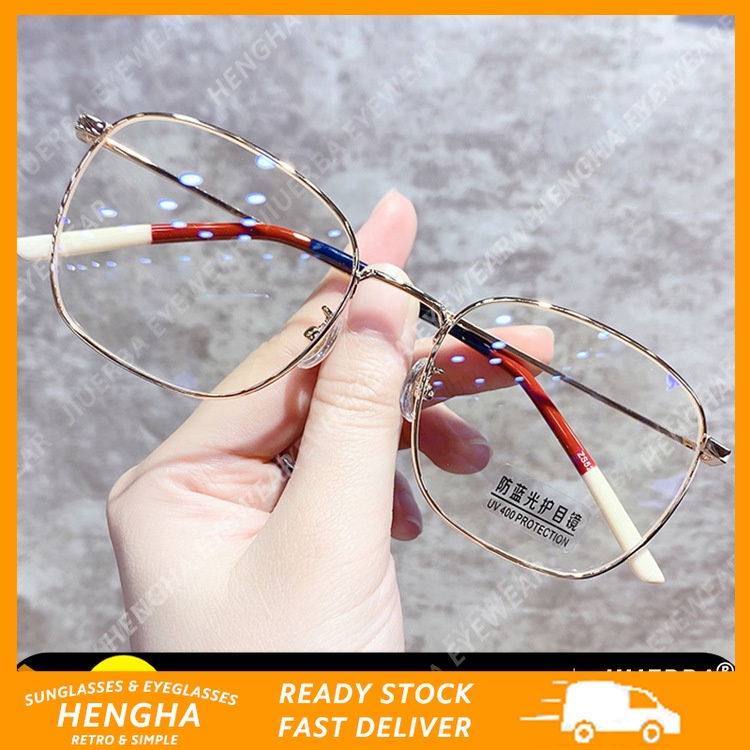 Mắt kính chống bức xạ phong cách Hàn Quốc thời trang thanh lịch cho nữ