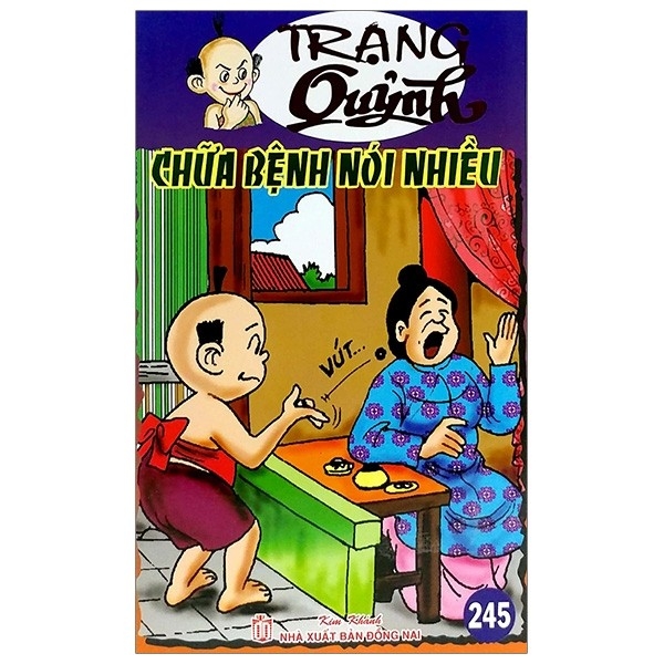 Sách - Truyện Tranh Trạng Quỷnh - Tập 245: Chữa Bệnh Nói Nhiều