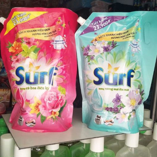 Nước Giặt SURF 3,5kg Hương cỏ diệu kỳ/ Hương sương mai