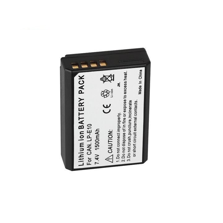 PIN MÁY ẢNH CANON LI-ION 7.4V 1500mAh LP-E10