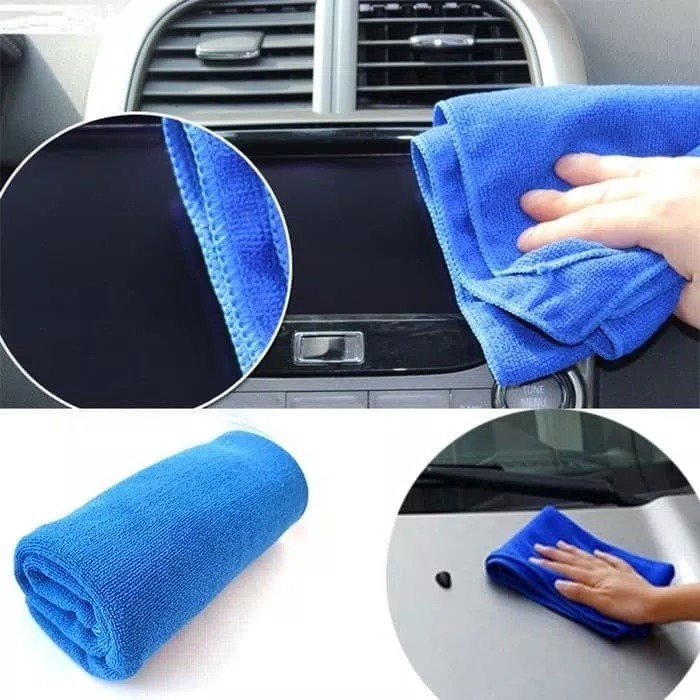 Khăn Lau Xe Hơi / Nhà Cửa Chất Liệu Microfiber