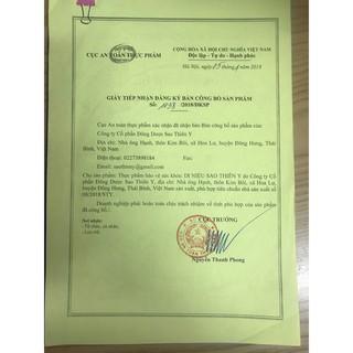 Di niệu Sao Thiên Y (lọ)