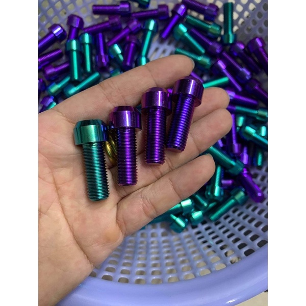 Ốc titan gr5 10li trụ 10li25 10li30 10li40 10li65