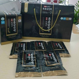 Nước hắc sâm korea black red ginseng 70ml x 20 gói