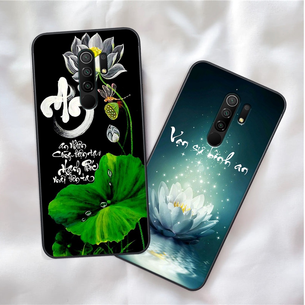 Ốp lưng Xiaomi REDMI 9 in hình chữ tài chữ lộc, Cha Mẹ, bình an SIÊU ĐẸP