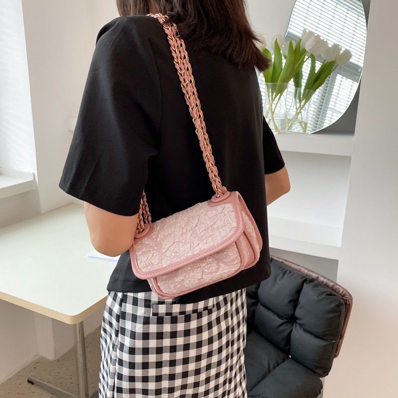 Túi đeo chéo IELGY dáng vuông nhỏ phong cách Hàn Quốc thời trang cho nữ