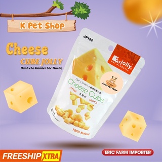 Thức Ăn Cheese Cube Jolly Hamter Sóc FREE SHIP Phô Mai cho Hamter Thức Ăn