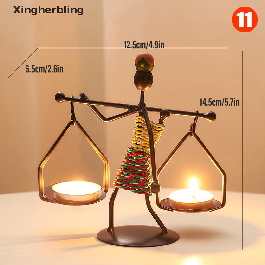 Chân nến kim loại kiểu vintage