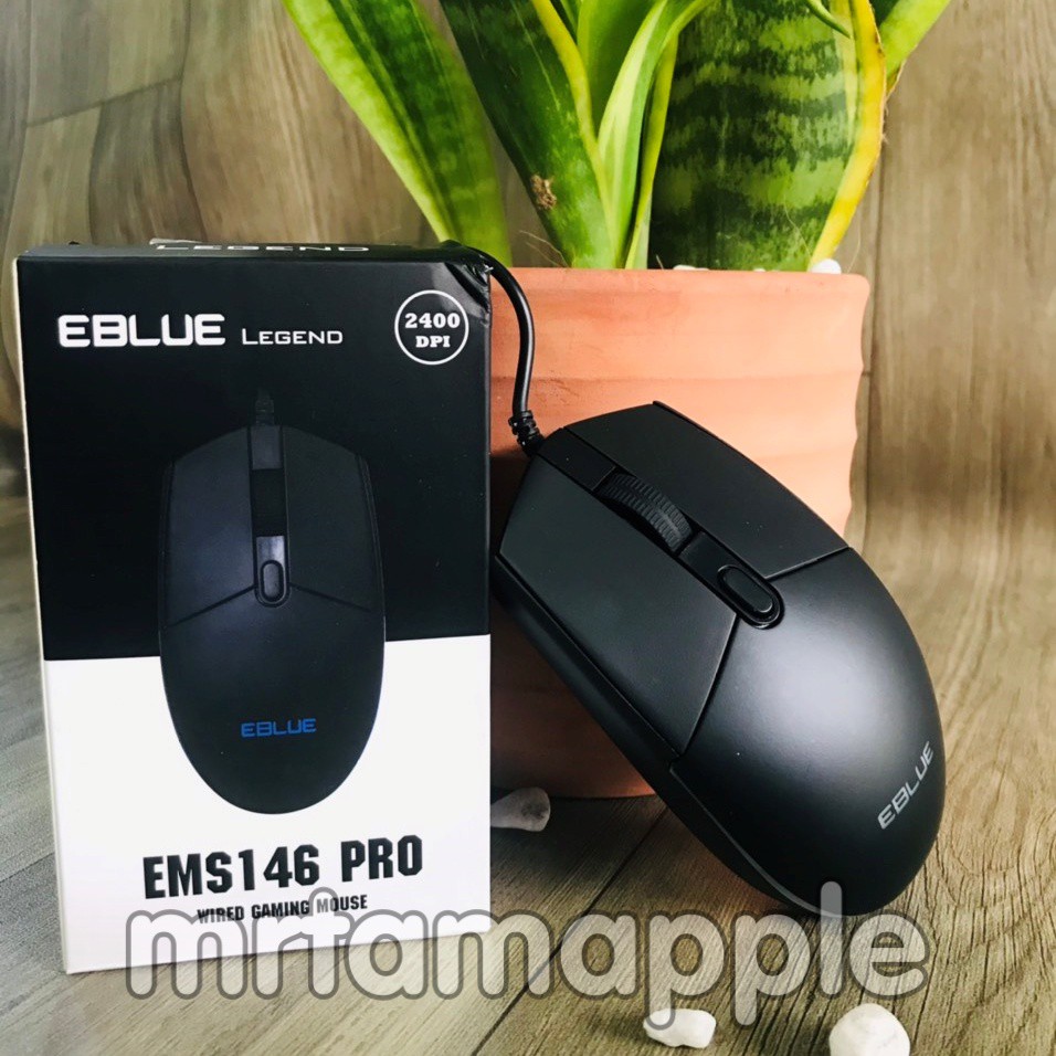 (CHUỘT PHÒNG NET) Chuột có dây EBLUE EMS 146 PRO chuyên game (Chính hãng)