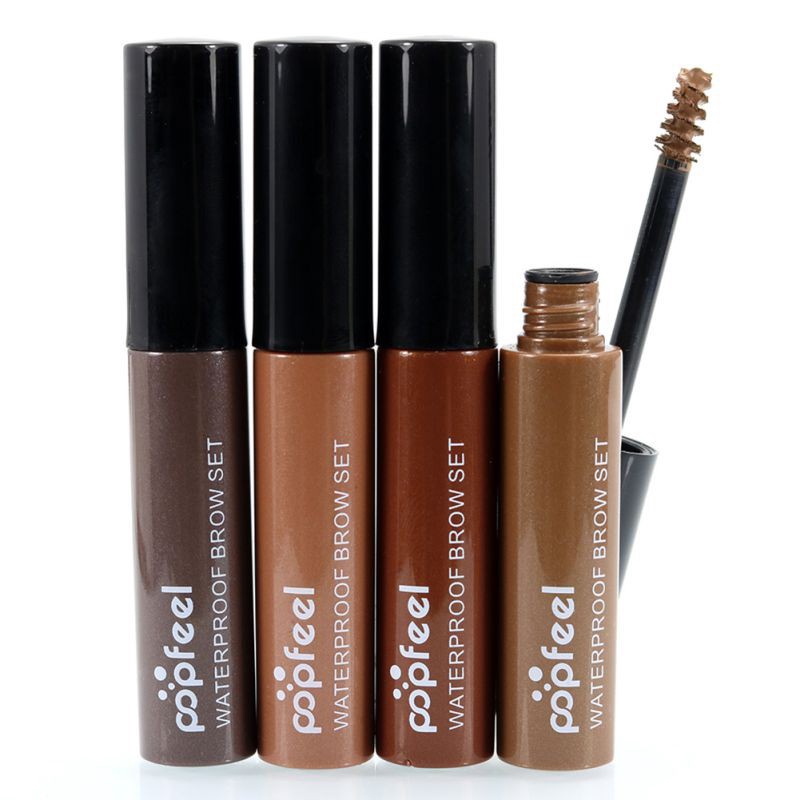 Mascara chuốt chân mày POPFEEL dạng gel chuyên nghiệp chống thấm nước