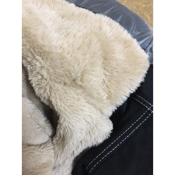 Áo khoác bò lót lông mịn