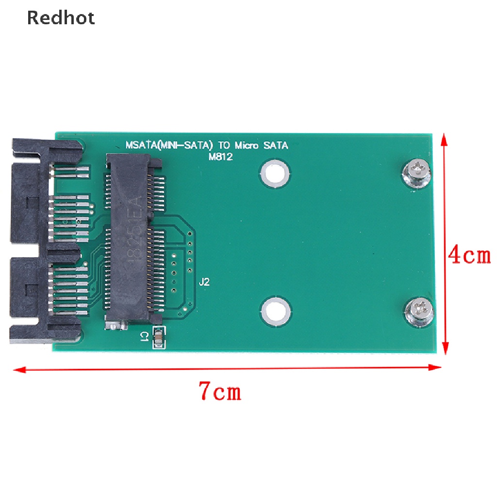 1 Mạch Chuyển Đổi Pcie mSATA 3x5cm SSD Sang 1.8 &quot;Micro SATA