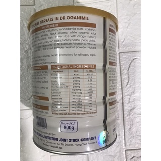 SỮA TỪ CÁC LOẠI HẠT dr OGANIMIL