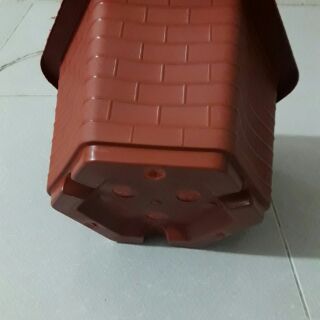 Chậu nhựa nâu 31cm