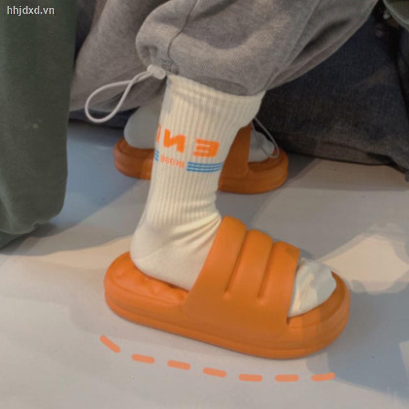 Dép quai ngang đế dày phong cách Hàn Quốc trẻ trung cho nữ