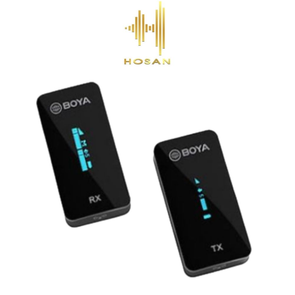 Micro thu âm không dây HOSAN XM6 - S1 / XM6-S1 mini  - Thiết kế không dây 2.4GHz siêu nhỏ gọn - Bảo hành 12 tháng